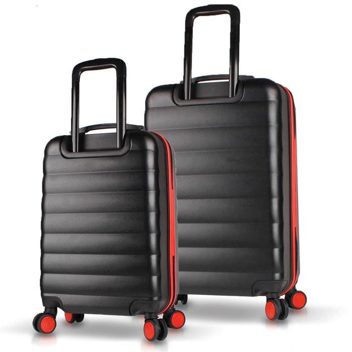 Zoozie Bags Juego de Maletas de 2 Piezas Negro